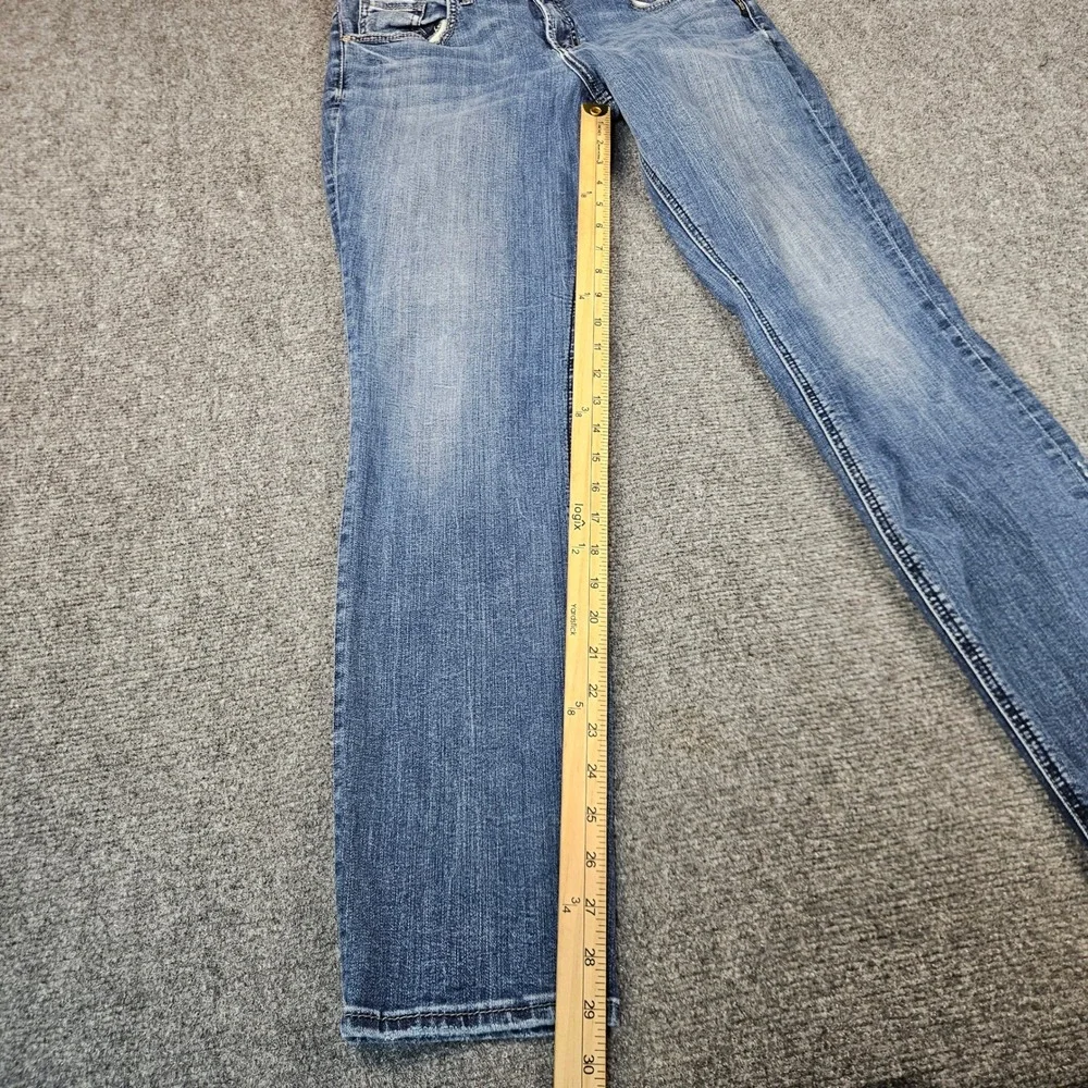 Silver Jeans Co Boyfriend Mid Rise Medium Wash Denim Jeans W31 L29 L27101EGX485